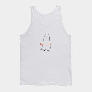 hula hoop ghost Tank Top